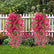 Artificial UV Resistant Hanging Morning Glory Flowers - Set of 5