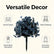 21.7" Halloween Artificial Violet Flower UV Resistant Decor #color_Dark Blue