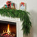 9FT Realastic Touch Christmas Pine Garland Artificial Norfolk Pine Garland for Indoor Outdoor