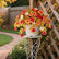 Fall Faux Petunia Flowers in Orange - 2 Pcs #color_3-Color Mix