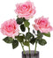 28.7" Realistic Touch Roses Flowers - Set of 3
