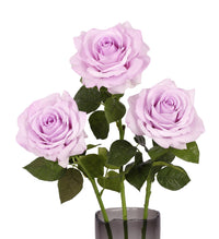 28.7" Realistic Touch Roses Flowers - Set of 3
