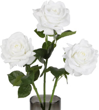 28.7" Realistic Touch Roses Flowers - Set of 3