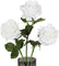 28.7" Realistic Touch Roses Flowers - Set of 3