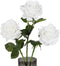 28.7" Realistic Touch Roses Flowers - Set of 3