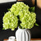 21” Realistic Touch Hydrangea Flowers for Indoor Outdoor - Set of 3