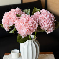 21” Realistic Touch Hydrangea Flowers for Indoor Outdoor - Set of 3