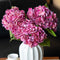 21” Realistic Touch Hydrangea Flowers for Indoor Outdoor - Set of 3