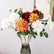 24.4" Artificial Dahlia with Buds Real Texture - Set of 5