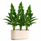 Faux Tropical Plants Greenery for Home Decor - Set of 3