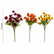 Fall Artificial Chrysanthemum Bouquets Mums Daisy Flowers - Set of 12