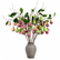 30" Artificial 5-Head Fig Stems with Leaves and Fruits - Set of 3