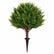 24" Artificial Cypress Topiary UV Resistant for Outdoor Indoor
