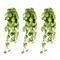 3’ Artificial Hanging Tropical Green Foliage Vines - Set of 3