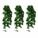 3’ Artificial Hanging Tropical Green Foliage Vines - Set of 3