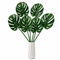 Realistic Touch Artificial Tropical Leaf Greenery for Indoor Outdoor - Set of 6