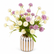21” Faux 5-Head Mini Pompon Chrysanthemum - Set of 6