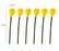 25.5" Artificial Calla Lily Realistic Touch Flowers for Indoor Outdoor - Set of 6