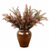 25" Artificial Berry Branches Realistic Faux Mulberry Stems - Set of 3
