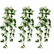 3’ Artificial Hanging Tropical Green Foliage Vines - Set of 3