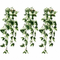 3’ Artificial Hanging Tropical Green Foliage Vines - Set of 3