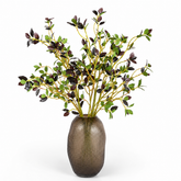 28” Realistic Touch Faux Elm Leaf Branches Ficus Greenery Stems - Set of 6