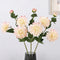 24.4" Artificial Dahlia with Buds Real Texture - Set of 5