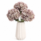 18“ Realistic Touch Hydrangea Flowers for Indoor Outdoor - Set of 3