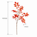 41" Realistic Faux Fall Nandina Foliage Branches - Set of 3 #color_red