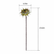 23.6In Artificial Silk Sunflower Stems with Realistic Buds for Home and Event Decoration-Set of 4