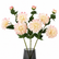 24.4" Artificial Dahlia with Buds Real Texture - Set of 5