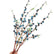 41“ Artificial Holly Berry Stems with Leaves for Christmas - Set of 6