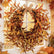 23.6In Fall Harvest Wreath Olive Leaf Wreath with Berries and Bow for Thanksgiving Autumn Seasonal Decoration