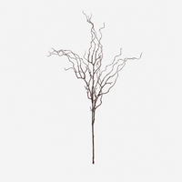 47" Faux Curly Willow Branches - Set of 6
