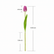 Realastic Touch Artificial Tulip Bouquet with Long Stems-Set of 10