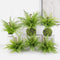 Artificial Greenery Bushes 21 Leaves Plants Ferns - Set of 6