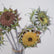23.6In Artificial Silk Sunflower Stems with Realistic Buds for Home and Event Decoration-Set of 4