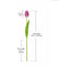 Realastic Touch Artificial Tulip Bouquet with Long Stems-Set of 10