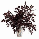 18In Realistic Artificial Fall Maple Leaf Branches for Thanksgiving Decor Seasonal Home Styling-Set of 6