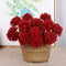 11" Faux Hyacinth Berry Flower Picks Succulent Berry Stems - Set of 6
