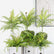 Artificial Greenery Bushes 21 Leaves Plants Ferns - Set of 6