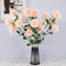 32“ Faux 6-Head Pompon Chrysanthemum Flowers - Set of 3