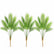 Realistic Artificial Areca Palm Leaves for Vase Indoor Decoration-Set of 3