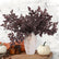 18In Realistic Artificial Fall Maple Leaf Branches for Thanksgiving Decor Seasonal Home Styling-Set of 6