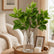 29” Realistic Hydrangea Leaf Stems Mulberry Leaf Branches - Set of 3