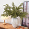 30" Artificial Seeded Cedar Branches Faux Lover Grass Stems - Set of 6