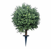 2‘ Artificial Boxwood Topiary Tree with Ground Stake