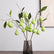30" Artificial 5-Head Fig Stems with Leaves and Fruits - Set of 3