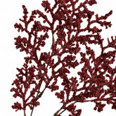 30" Artificial Cedar Branches Faux Lover Grass Spray - Set of 6 #color_red