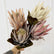 23In Artificial King Protea Flowers Faux Silk Flowers with Realistic Texture-Set of 3